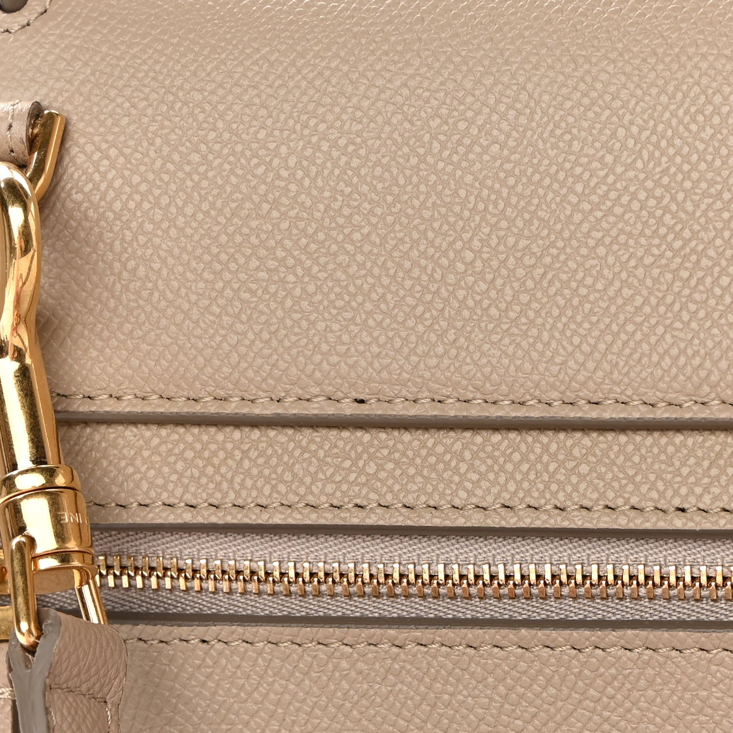Celine Grained Calfskin Mini Belt Bag Light Taupe 12 of 13