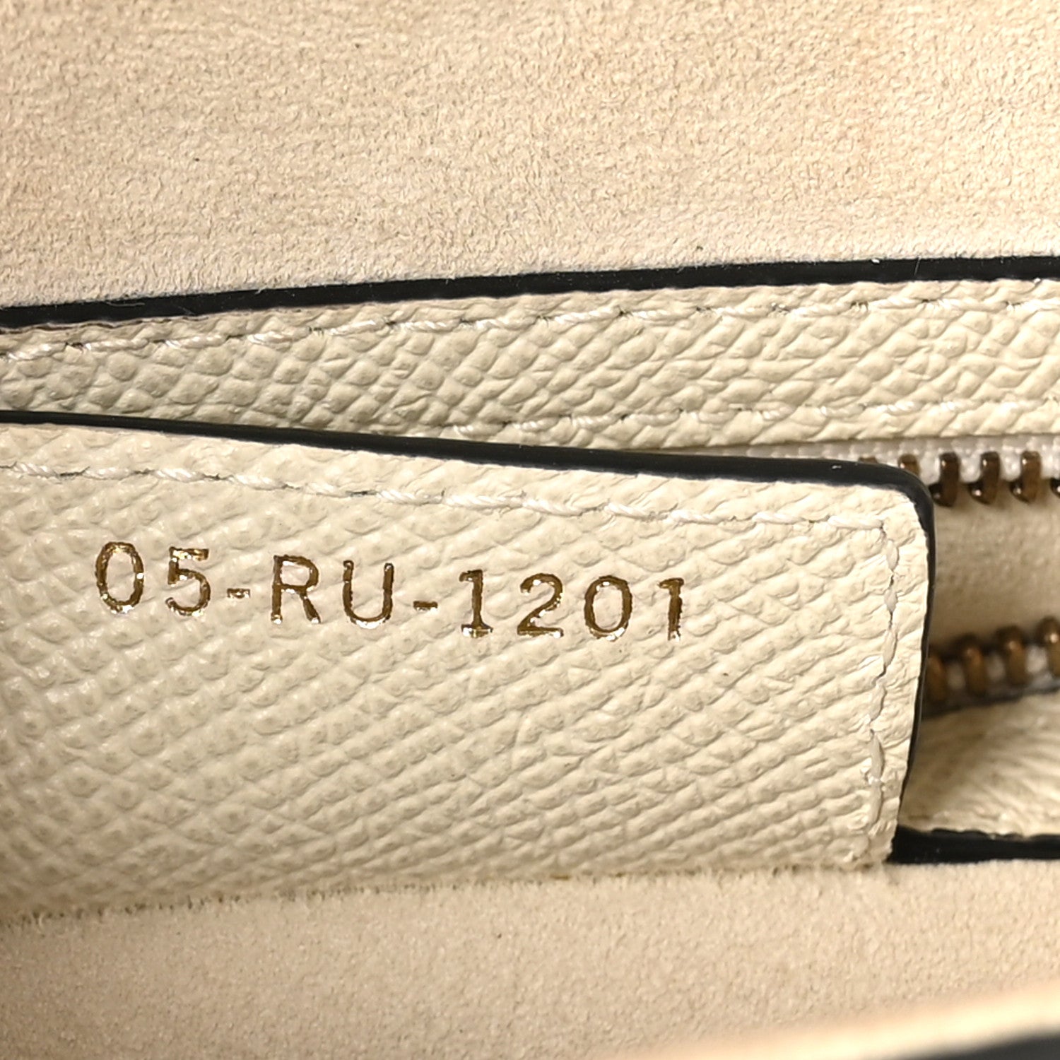 Christian Dior Grained Calfskin Saddle Bag White 7 of 11