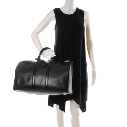 Louis Vuitton Epi Keepall 45 Black 2 of 7