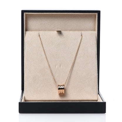 Bulgari 18K Rose Gold B.Zero1 Pendant Necklace 8 of 8
