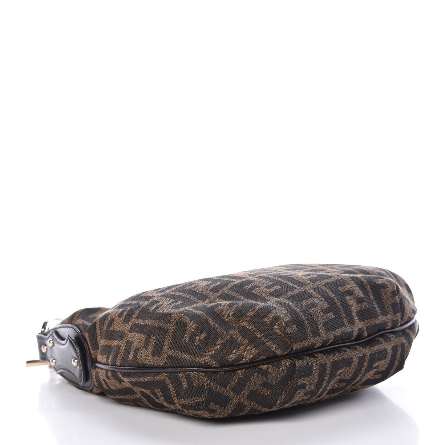 Zucca Small Chef Chain Hobo Tobacco