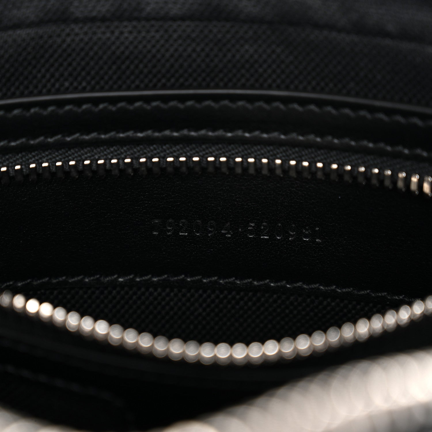 Gucci Soft GG Supreme Monogram Web Belt Bag Black Grey 7 of 10