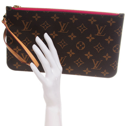 Louis Vuitton Monogram Neverfull MM GM Pochette Pivoine 2 of 8