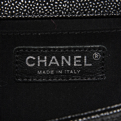 Chanel Caviar Quilted Medium Boy Flap Black 7 of 9