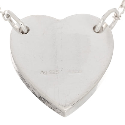 Gucci Sterling Silver Trademark Heart Bracelet 3 of 3