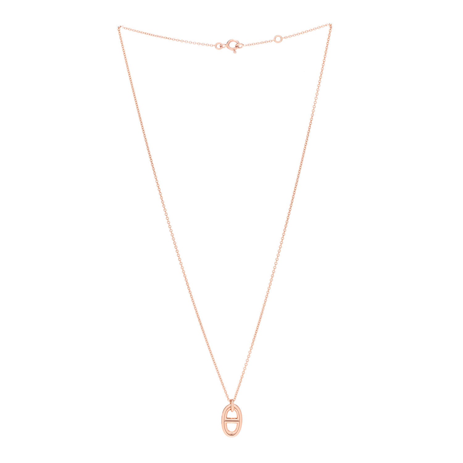Hermes 18K Rose Gold PM Farandole Pendant Necklace 3 of 5