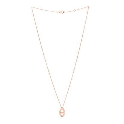 Hermes 18K Rose Gold PM Farandole Pendant Necklace 3 of 5