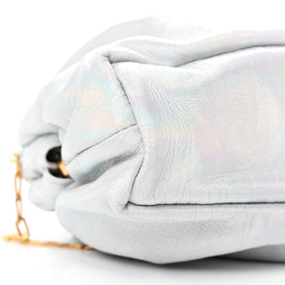 Mansur Gavriel Iridescent Calfskin Mini Cloud Chain Clutch Iride 9 of 10