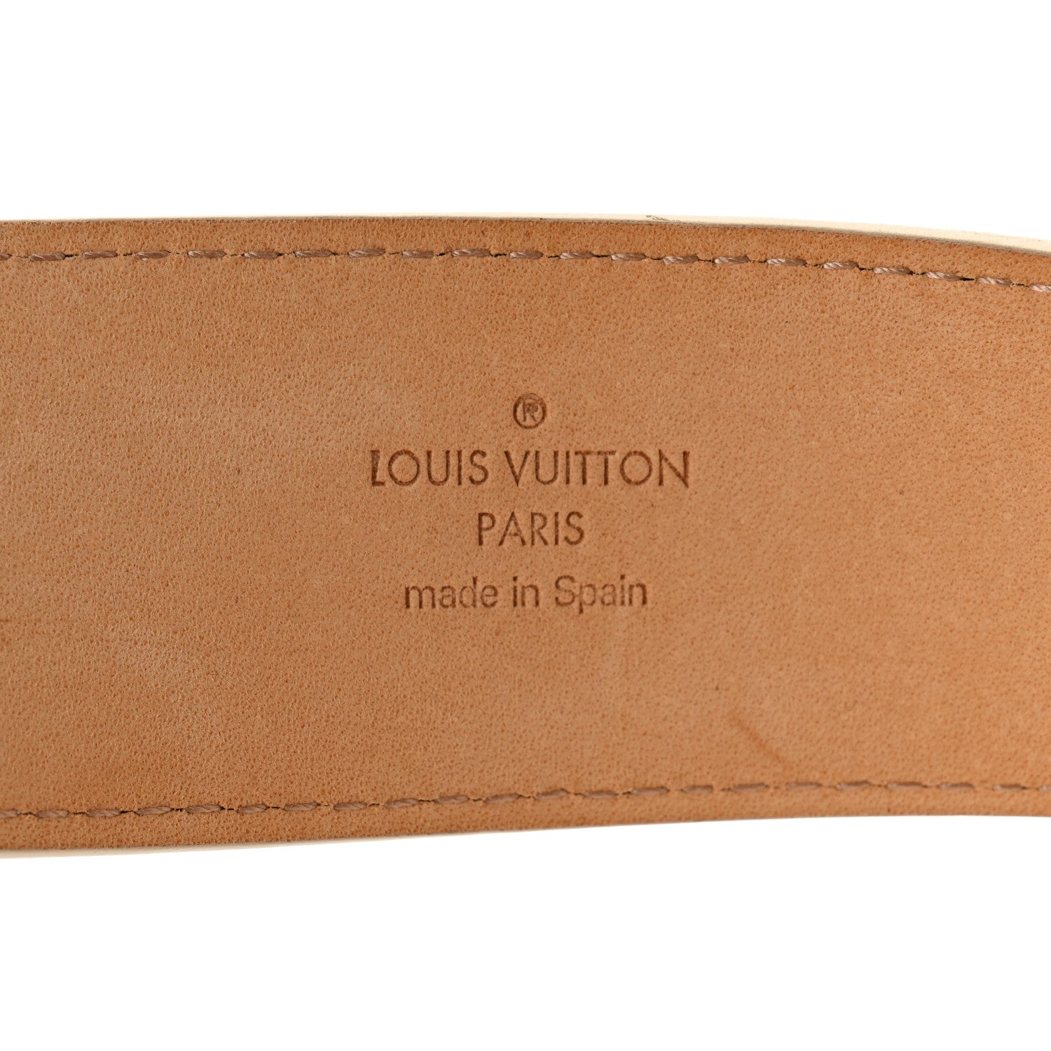 Louis Vuitton Damier Azur Pochette Solo Belt 95 38 4 of 13