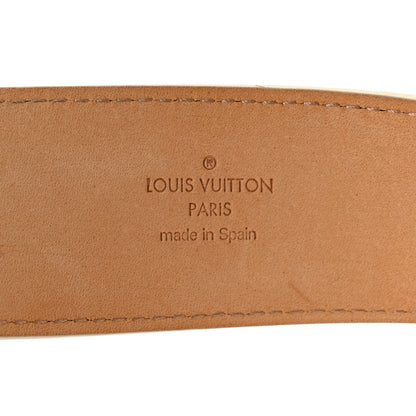 Louis Vuitton Damier Azur Pochette Solo Belt 95 38 4 of 13