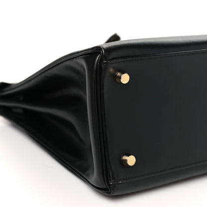 Hermes Box Kelly Retourne 32 Black Black 9 of 12