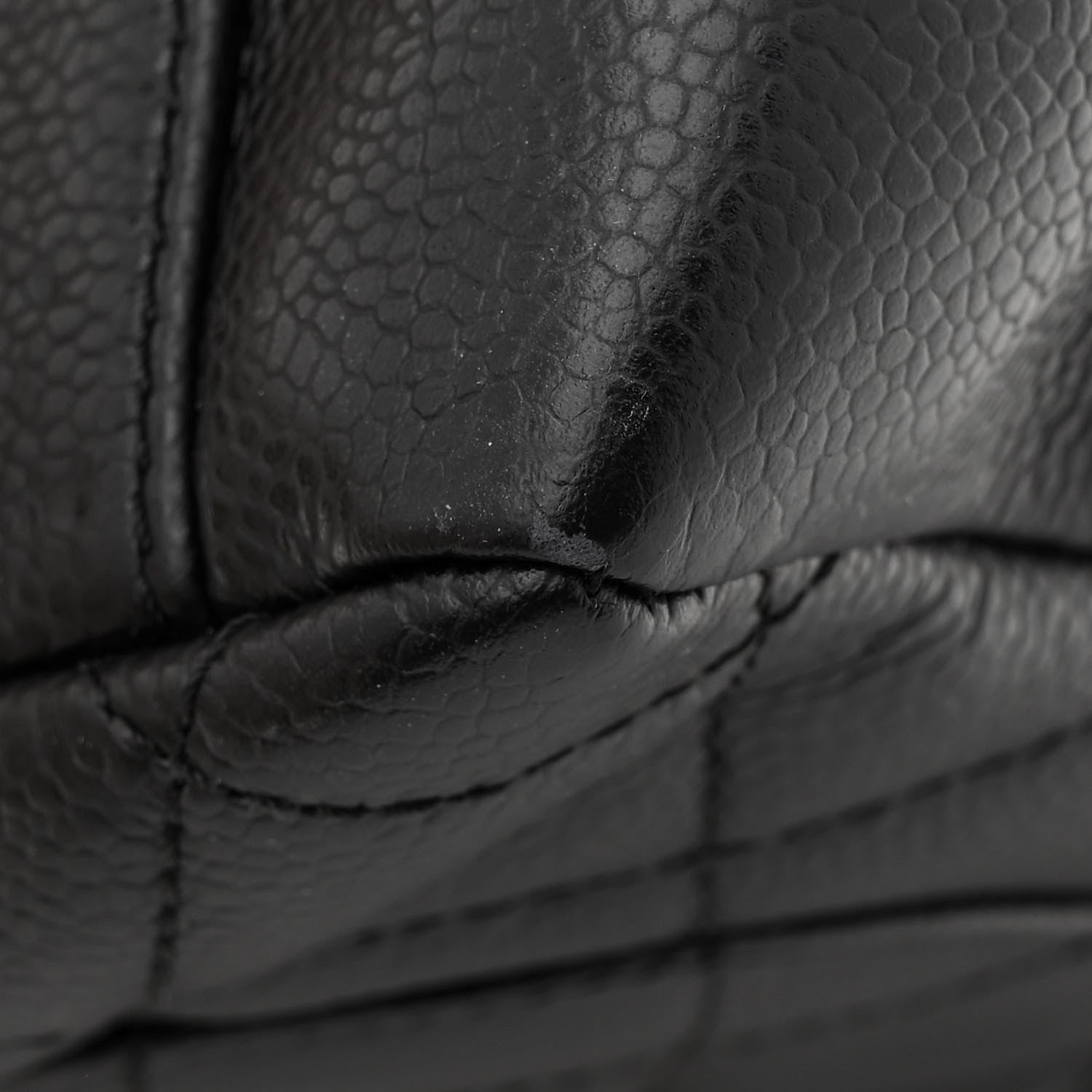 Chanel Caviar Quilted Grand Shopping Tote GST Black 11 of 11