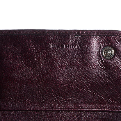 Prada Nappa Mordore Stripes Continental Wallet Lampone 6 of 10