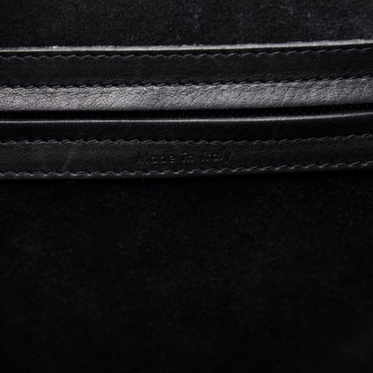 Celine Supple Calfskin Medium Phantom Luggage Black 6 of 9