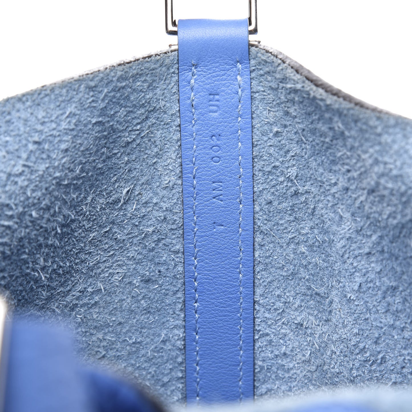 Taurillon Clemence Swift Picotin Lock 22 MM Bleu Paradis