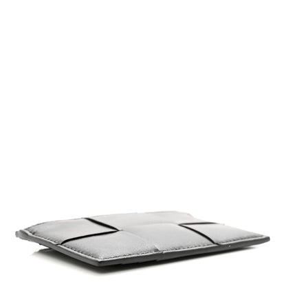 Bottega Veneta Nappa Maxi Intrecciato Zipped Card Case Black 4 of 6