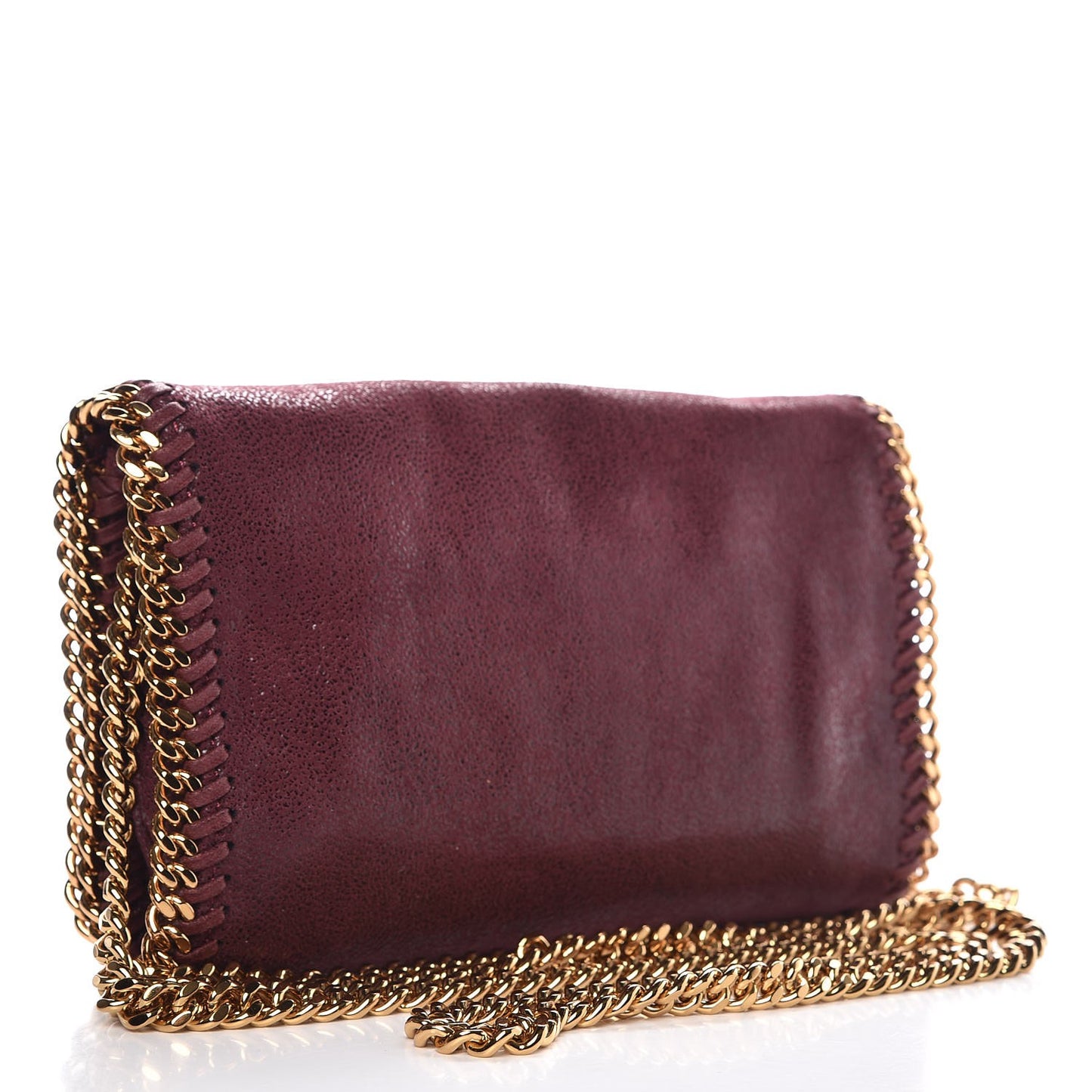 Shaggy Deer Falabella Crossbody Bag Plum
