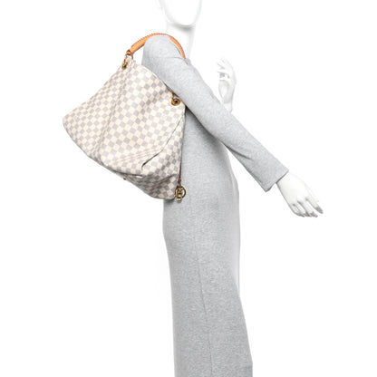 Louis Vuitton Damier Azur Artsy MM 2 of 11