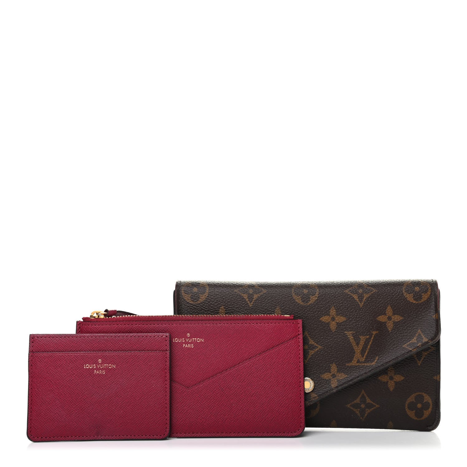 Louis Vuitton Monogram Jeanne Wallet Fuchsia 1 of 7