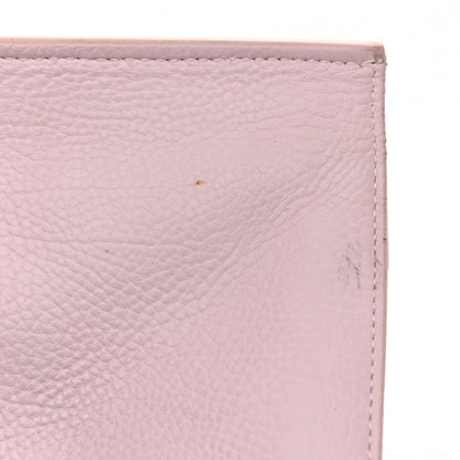 Balenciaga Grained Calfskin M Tube Round Tote Rose Poudre 17 of 18