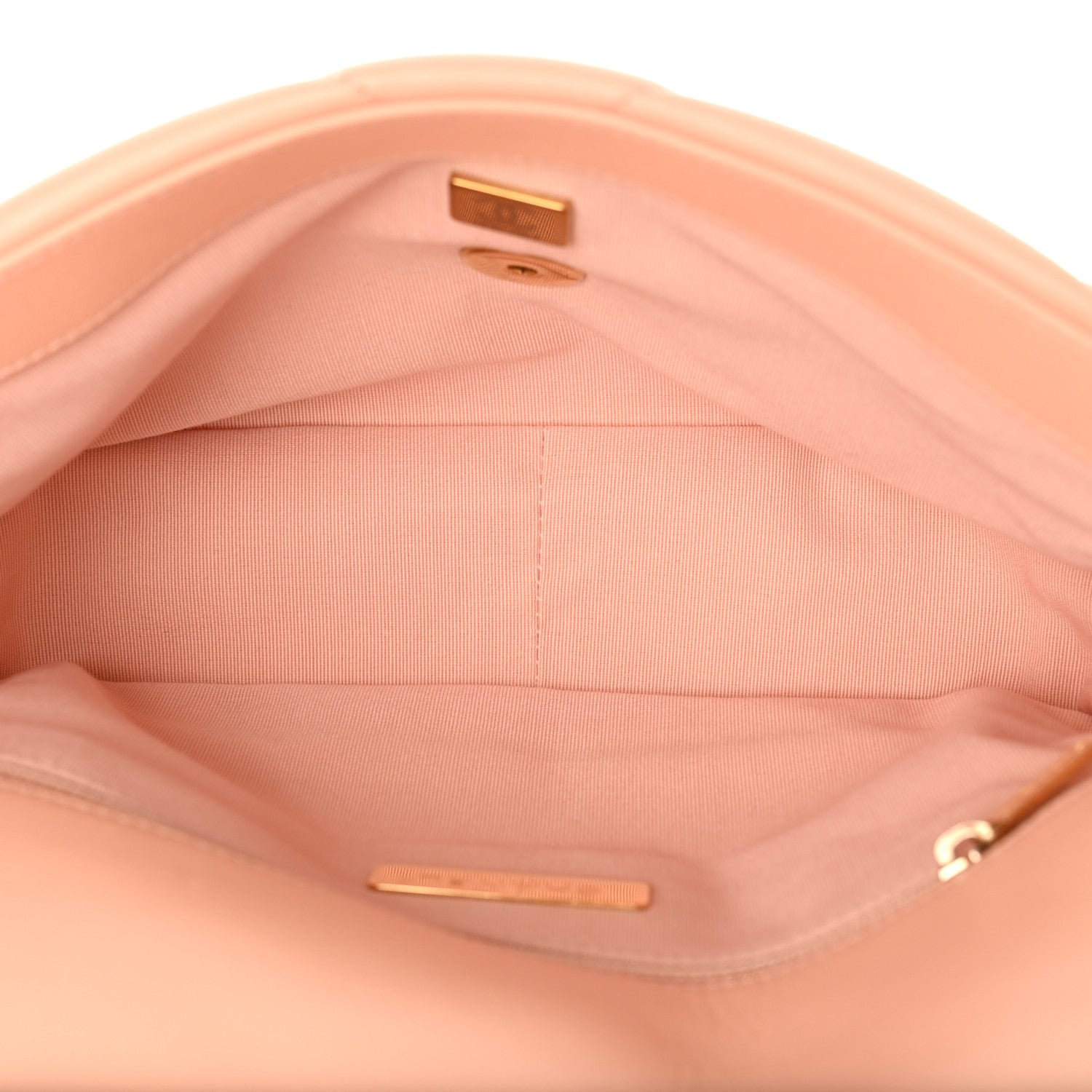 Chanel Goatskin Quilted Medium Chanel 19 Flap Light Pink 5 of 10