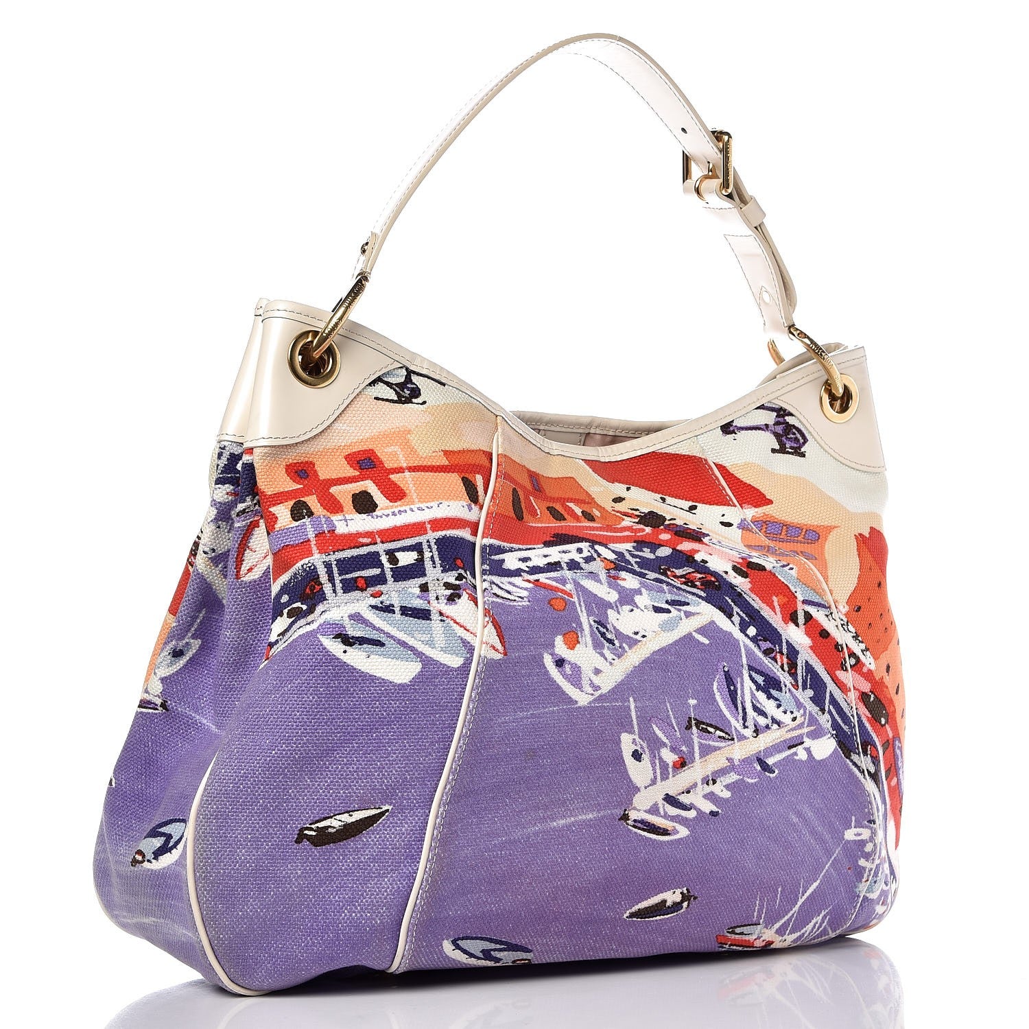Louis Vuitton Canvas Riviera Cruise Galliera GM 3 of 9