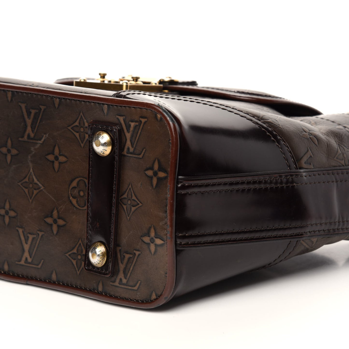 Monogram Embossed Sergent PM Bronze