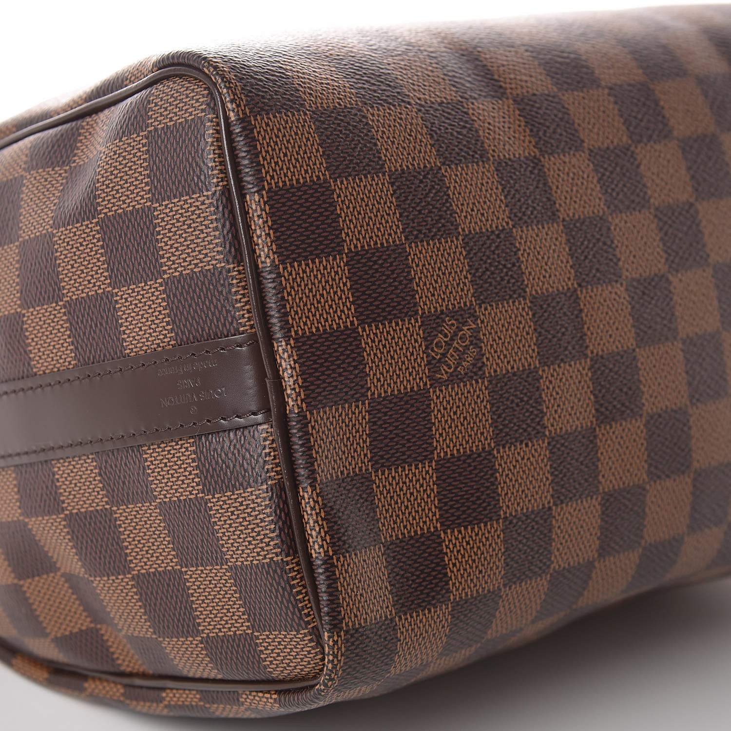 Louis Vuitton Damier Ebene Speedy Bandouliere 25 8 of 9