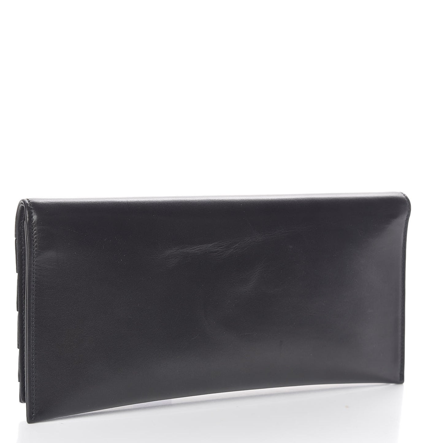 Calfskin Monogram Smoking Clutch Black