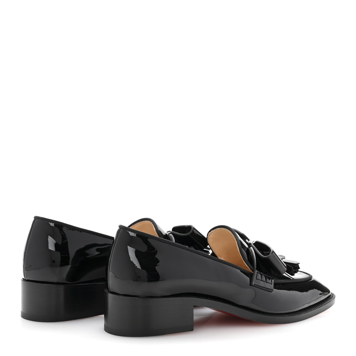 Christian Louboutin Patent Carmela Loafers 36.5 Black 5 of 11