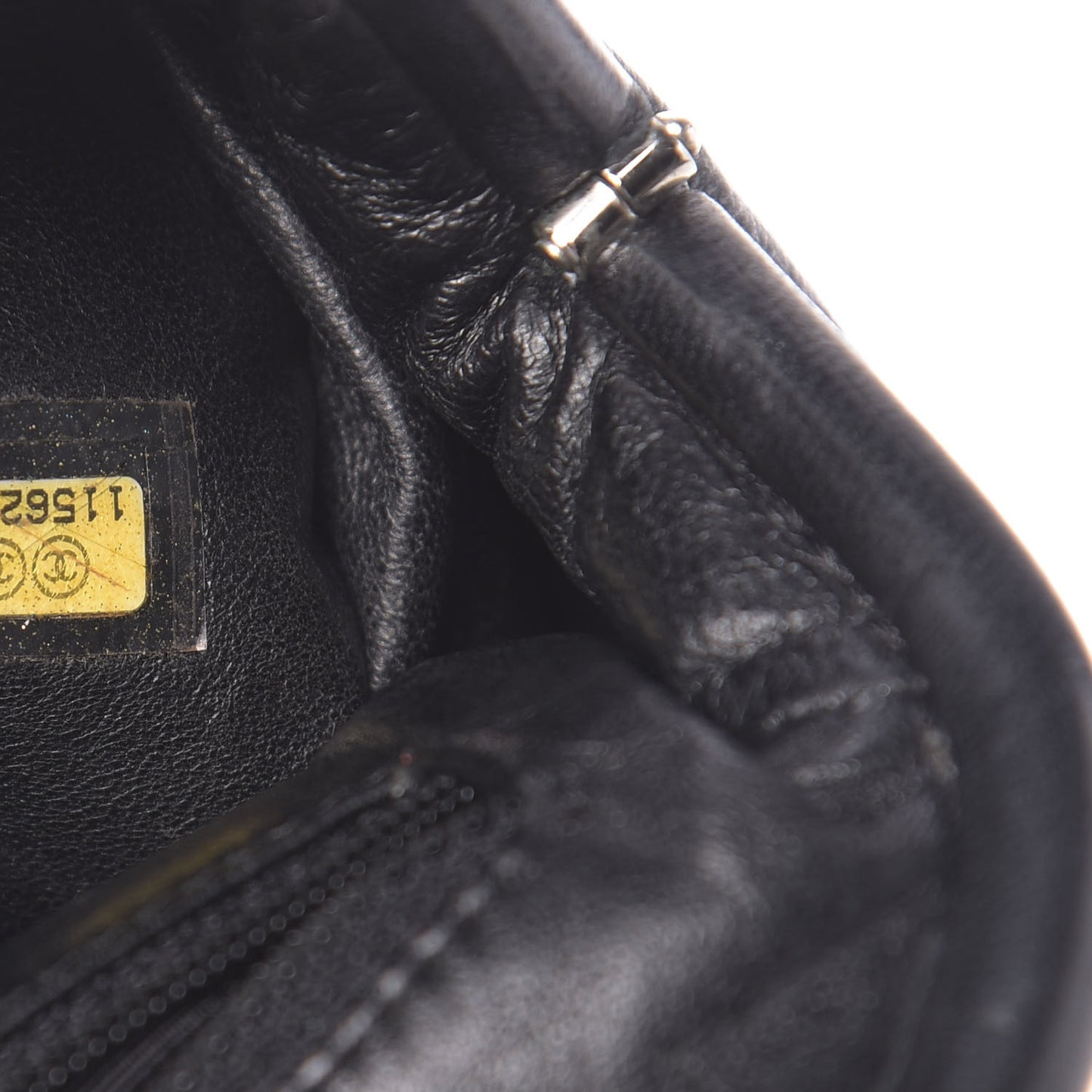 Lambskin Quilted Timeless Clutch Black