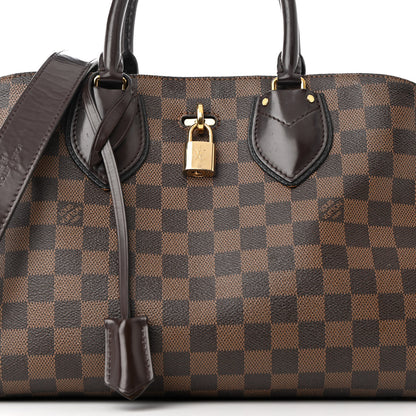 Louis Vuitton Cuir Taurillon Damier Ebene Normandy Black 11 of 25