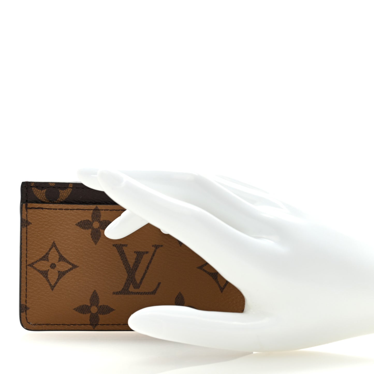 Reverse Monogram Card Holder