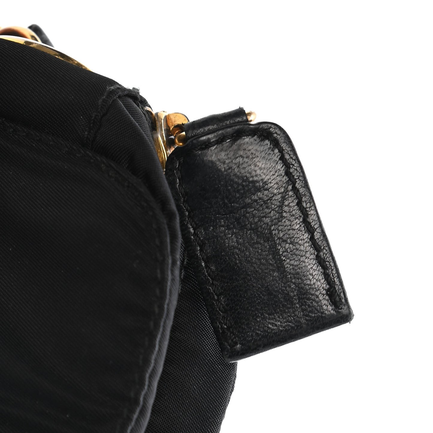 Tessuto Nylon Mini Camera Crossbody Black