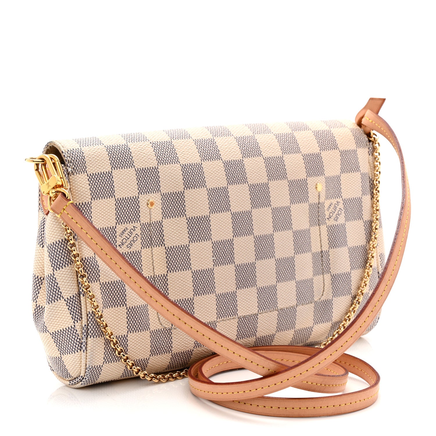 Louis Vuitton Damier Azur Favorite MM 3 of 12