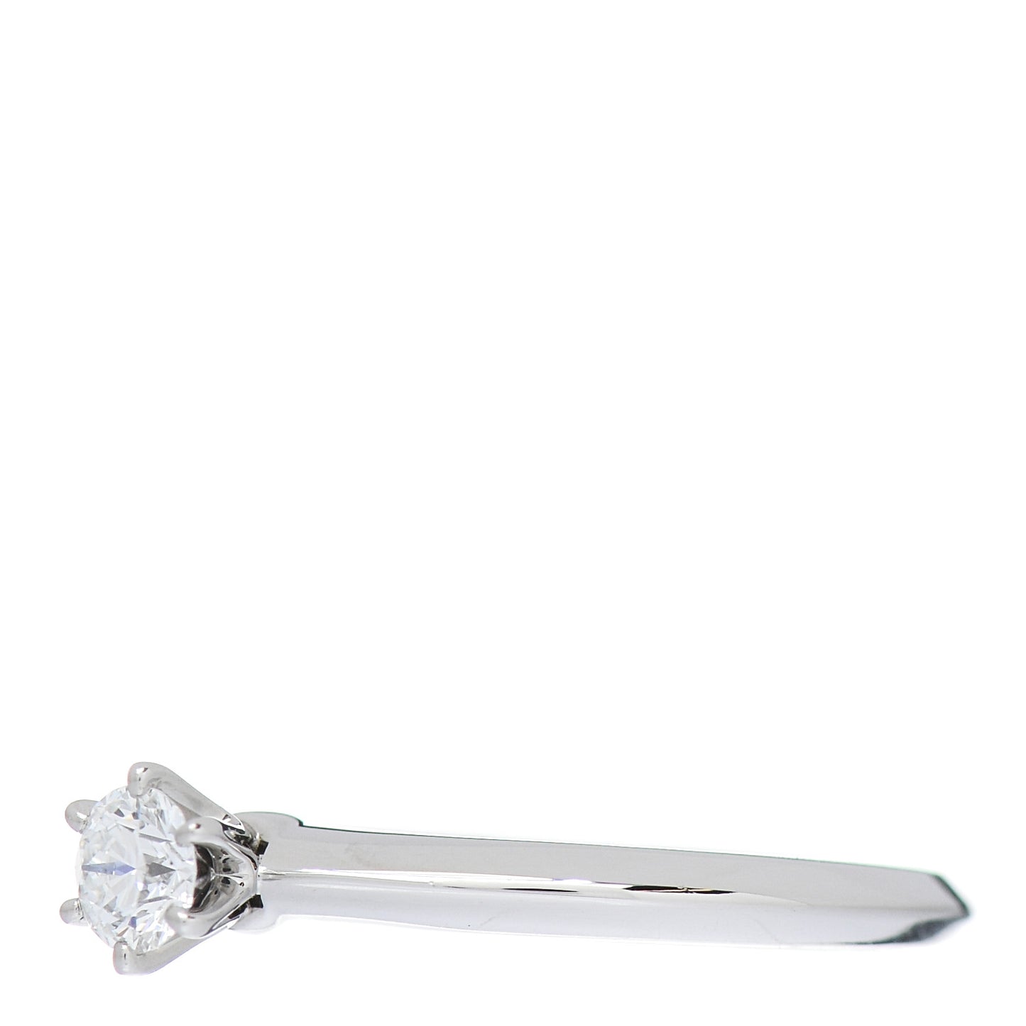 Platinum Diamond .22ct Solitaire Engagement Ring 51 5.75