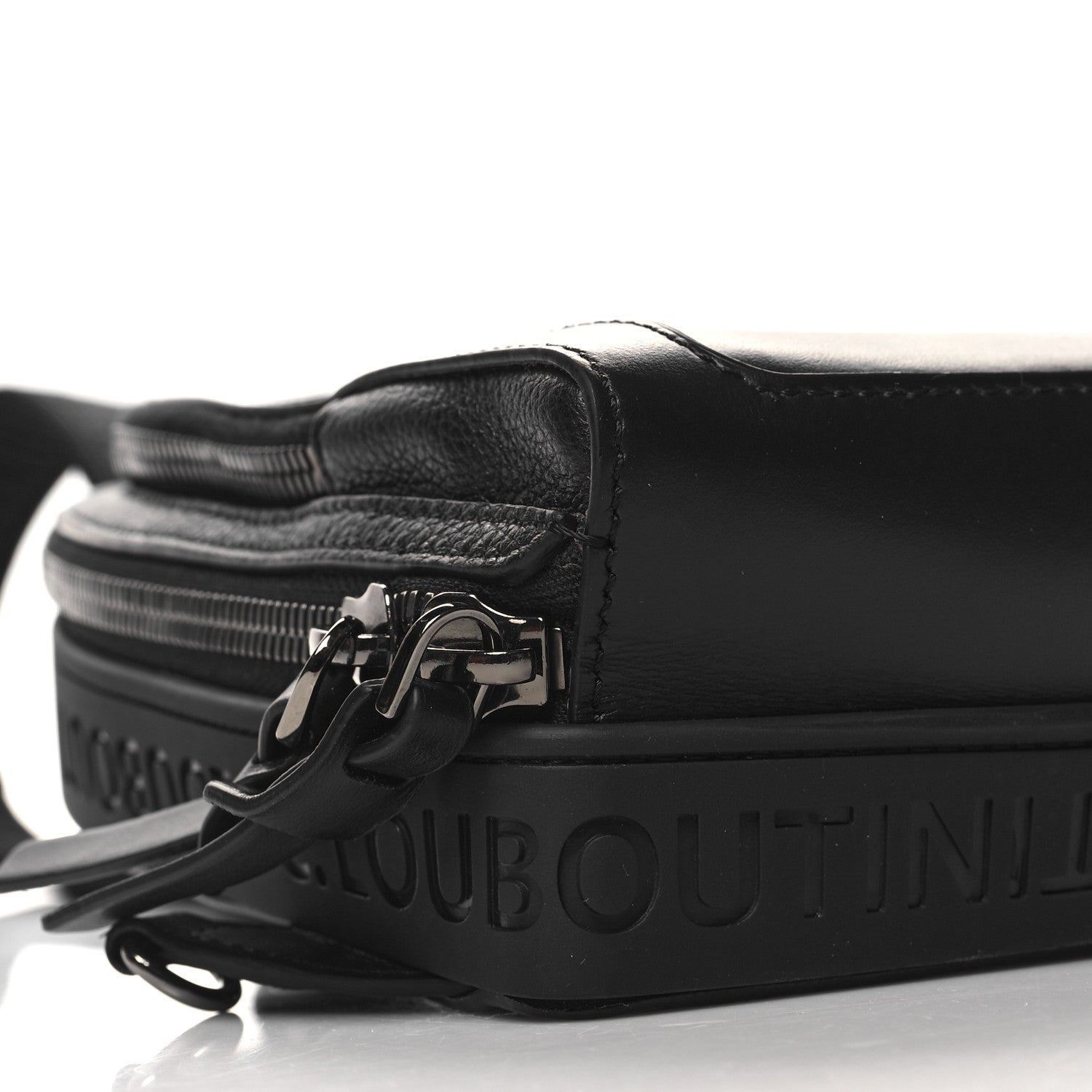 Christian Louboutin CHRISTIAN LOUBOUTIN Calfskin Loubifunk Crossbody Black 9 of 10