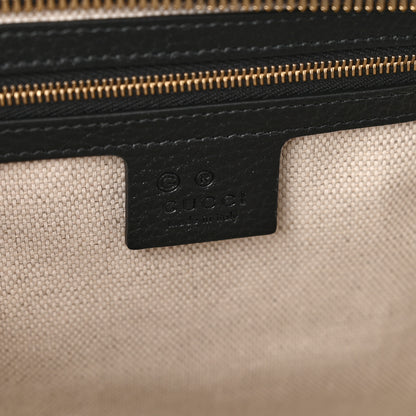 Gucci Dollar Calfskin Large Soho Top Handle Satchel Black 5 of 8