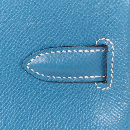 Hermes Epsom HAC Birkin 32 Blue Jean 9 of 39