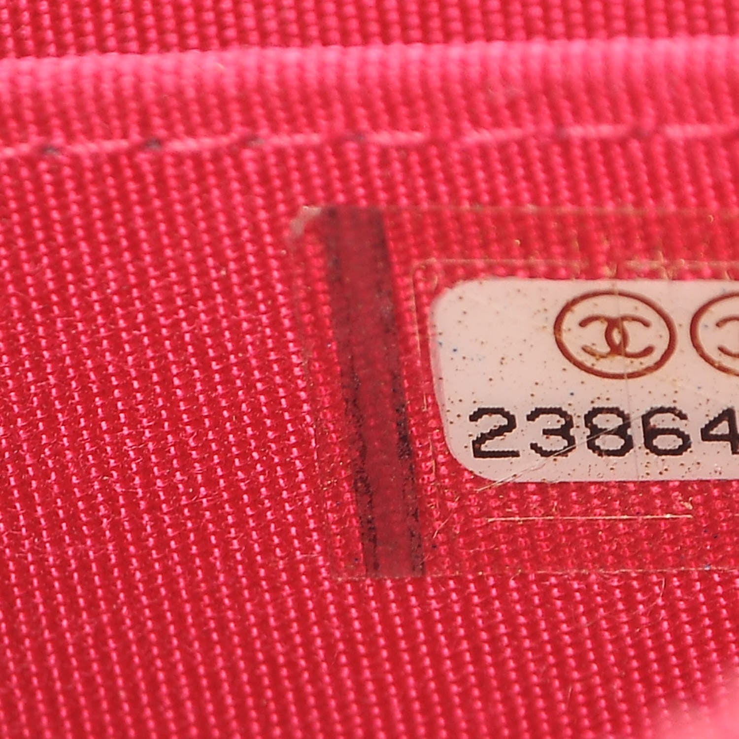 Chanel Caviar Quilted Boy Zip Around Coin Purse Wallet Fuchsia 10 of 15