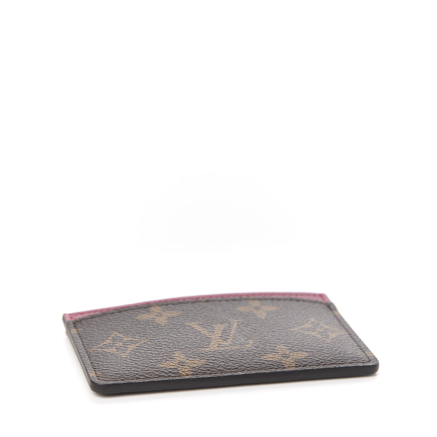 Monogram Card Holder Fuchsia