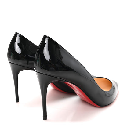 Christian Louboutin Patent Pigalle Follies 85 Pumps 37.5 Black 5 of 10