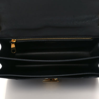 Burberry Calfskin Medium TB Bag Black 4 of 8