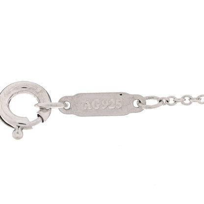 Tiffany Sterling Silver 1837 Interlocking Circles Pendant Necklace 5 of 8