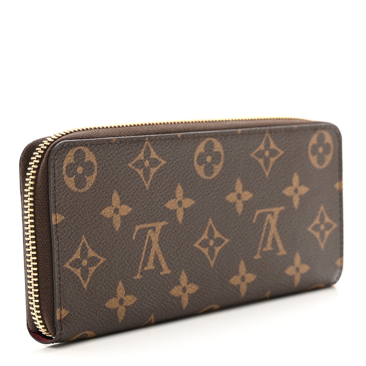 Monogram Clemence Wallet Fuchsia