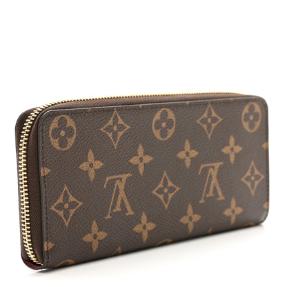 Louis Vuitton Monogram Clemence Wallet Fuchsia 3 of 7