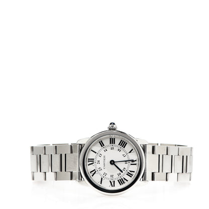 Cartier Stainless Steel 29mm Ronde Solo Quartz Watch 2 of 6