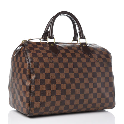 Louis Vuitton Damier Ebene Speedy 30 3 of 16