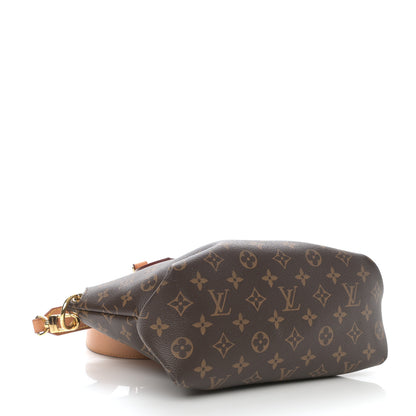 Louis Vuitton Monogram Flower Zipped Tote PM Beige 3 of 8