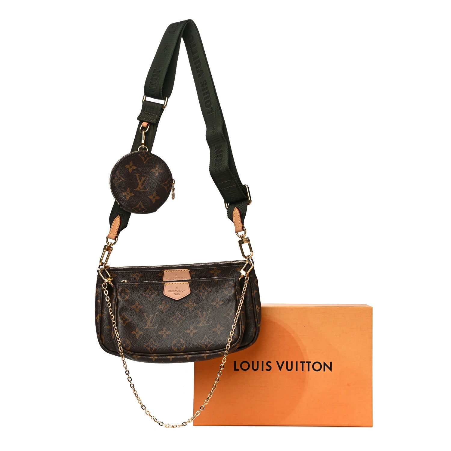 Louis Vuitton Monogram Multi Pochette Accessories Kaki 16 of 16